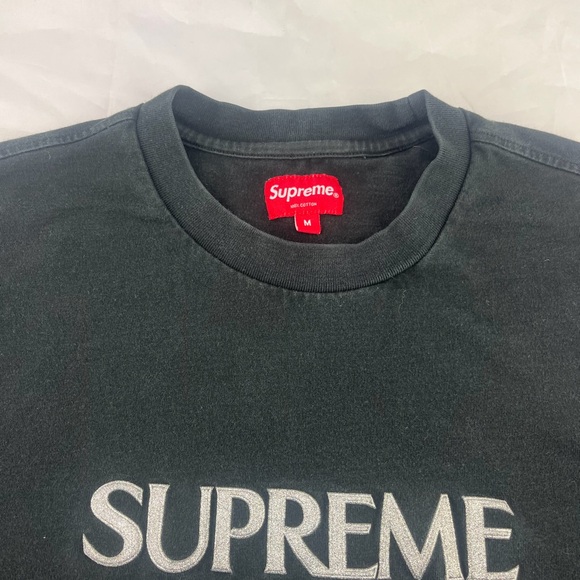 Supreme Glitter T Shirt Meduim - Picture 3 of 3